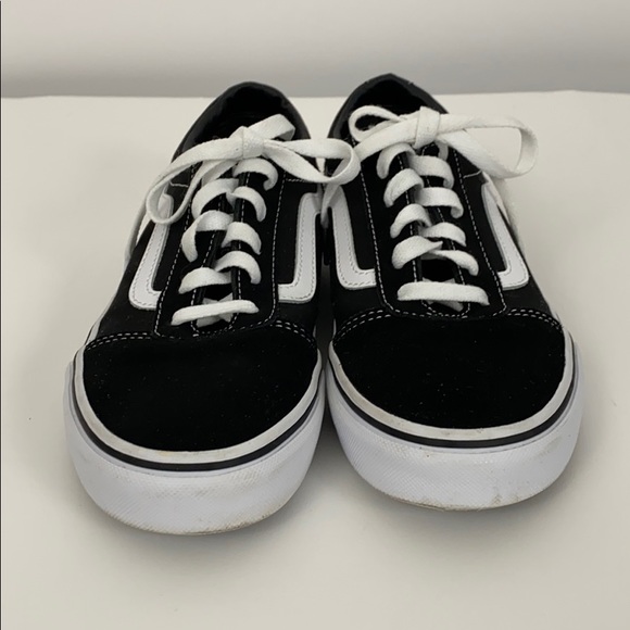 💚💚 VANS OLD SCHOOL BLACK AND WHITE 5Y.  Woman’s size 6.5, - Picture 3 of 12